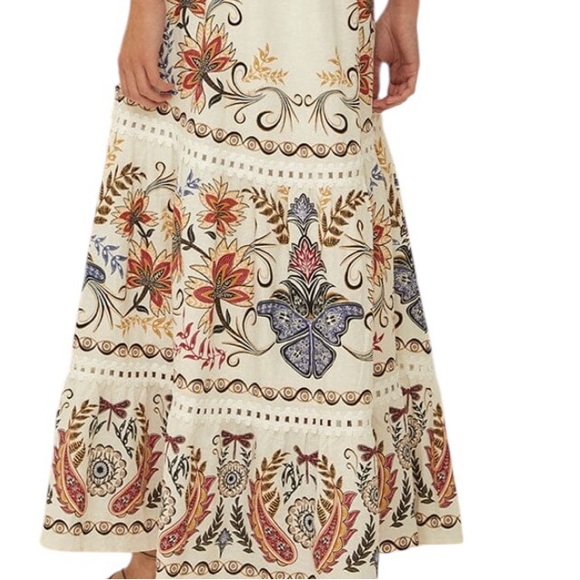 Farm Rio Boho Glam Maxi Dress NWT - Picture 6 of 11